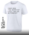 Conor Benn the destroyer essex England Welterweight shirt