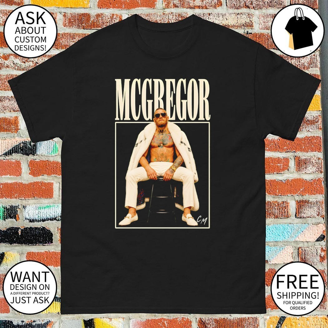 Conor McGregor MMA UFC Fighter signature shirt