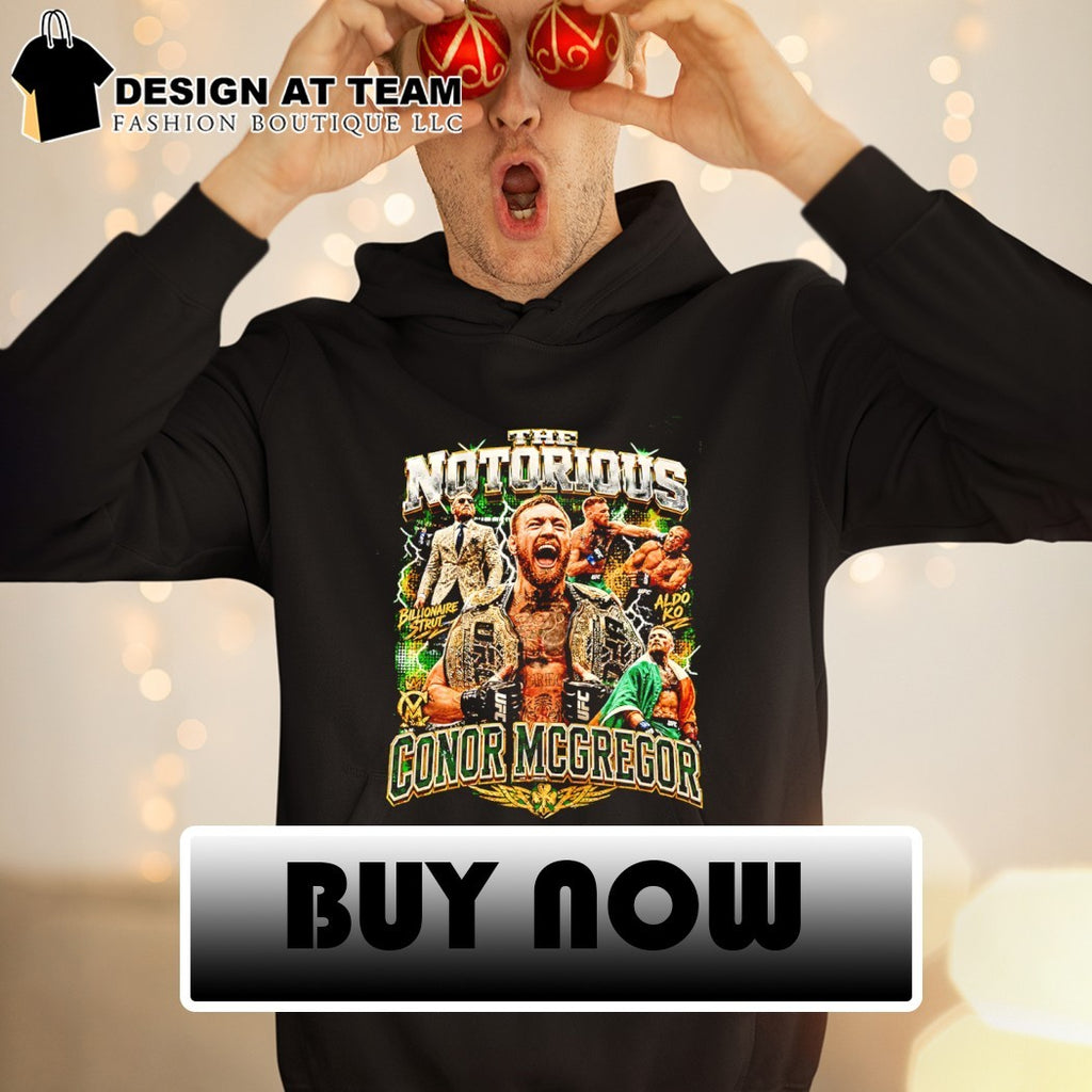 Conor McGregor The Notorious MMA Fighter graphic shirt