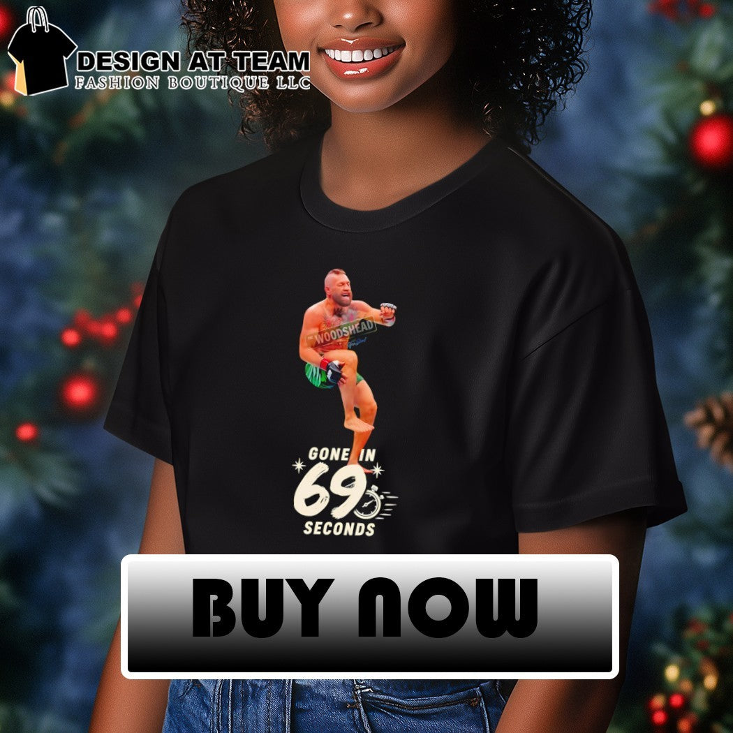 Conor McGregor UFC gone in 69 seconds shirt