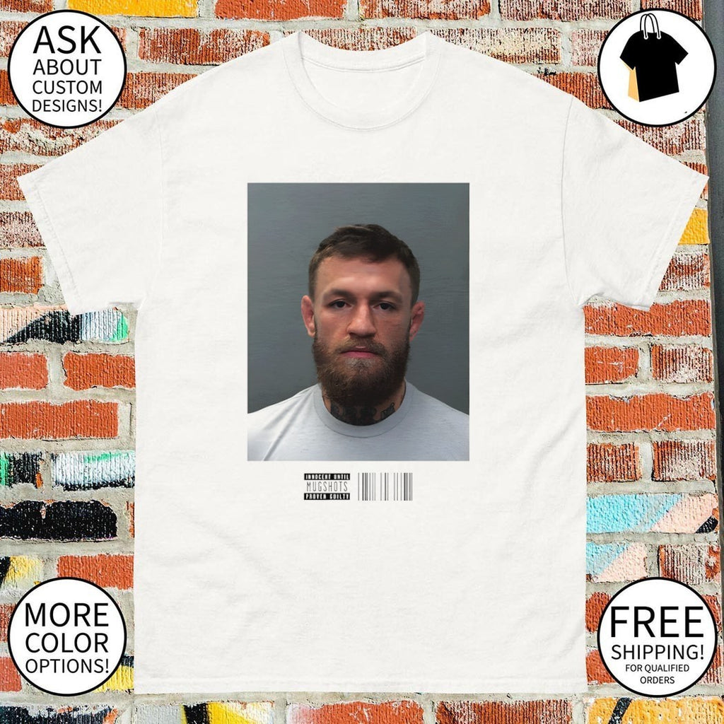 Conor Mcgregor UFC Mugshot 2026 shirt
