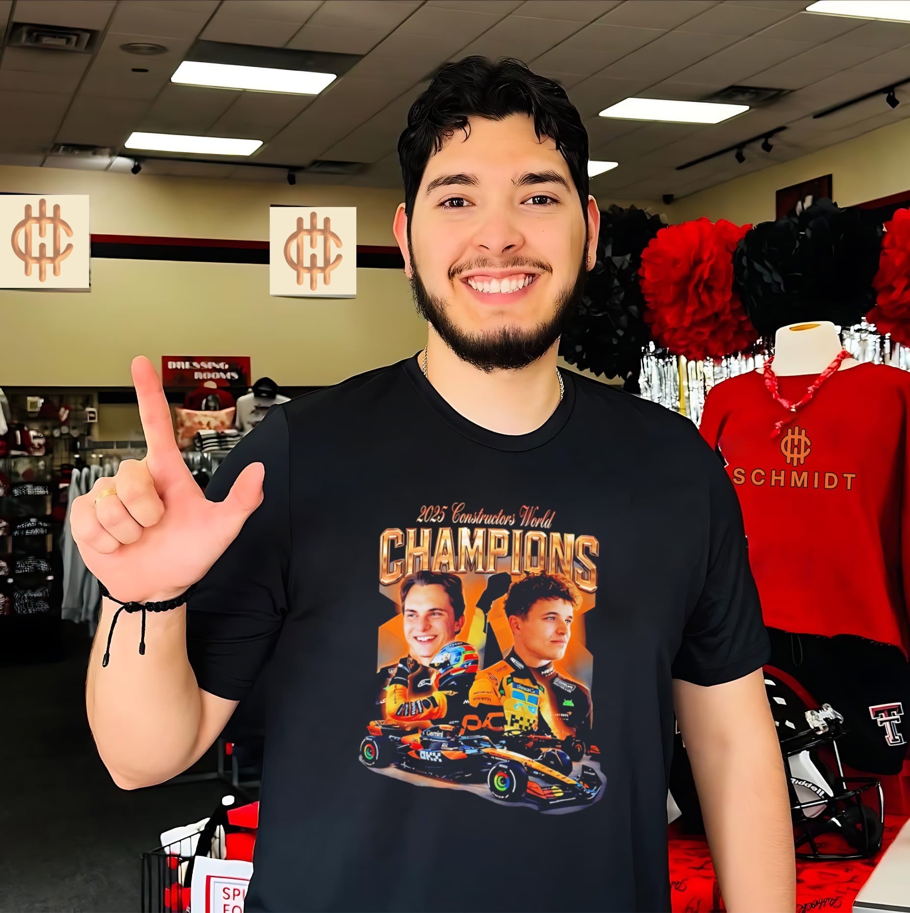 Constructors World Champions Lando & Oscar Formula 1 2025 shirt