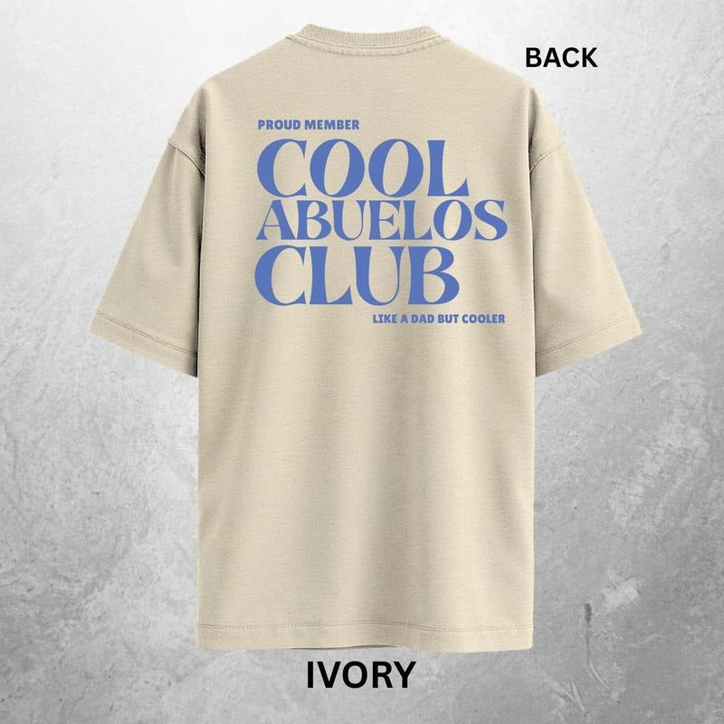 Cool Abuelos Club Comfort Colors Shirt, Proud Abuelo Tee Gift, Like a Dad But Cooler Shirt, Latino Grandpa Tee, Abuelos...