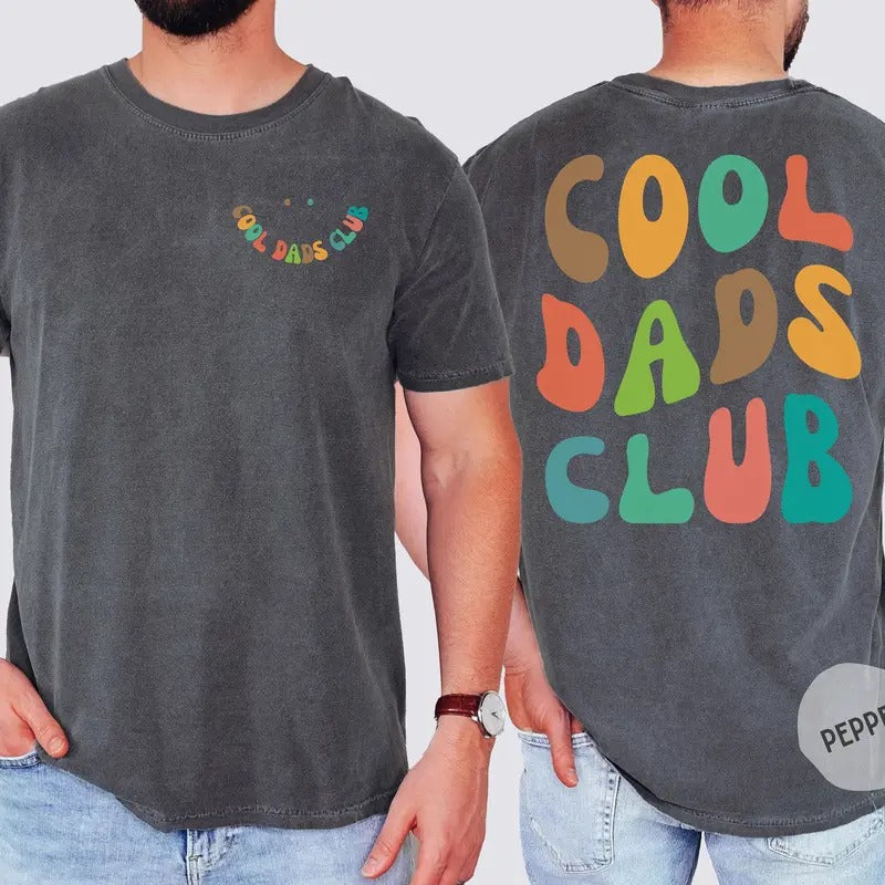 Cool Dads Club Shirt Fathers Day Tshirt Gift For New Dad Gift For Him Dad Birthday Gift Dad To Be Shirt Funny Dad Tee ...