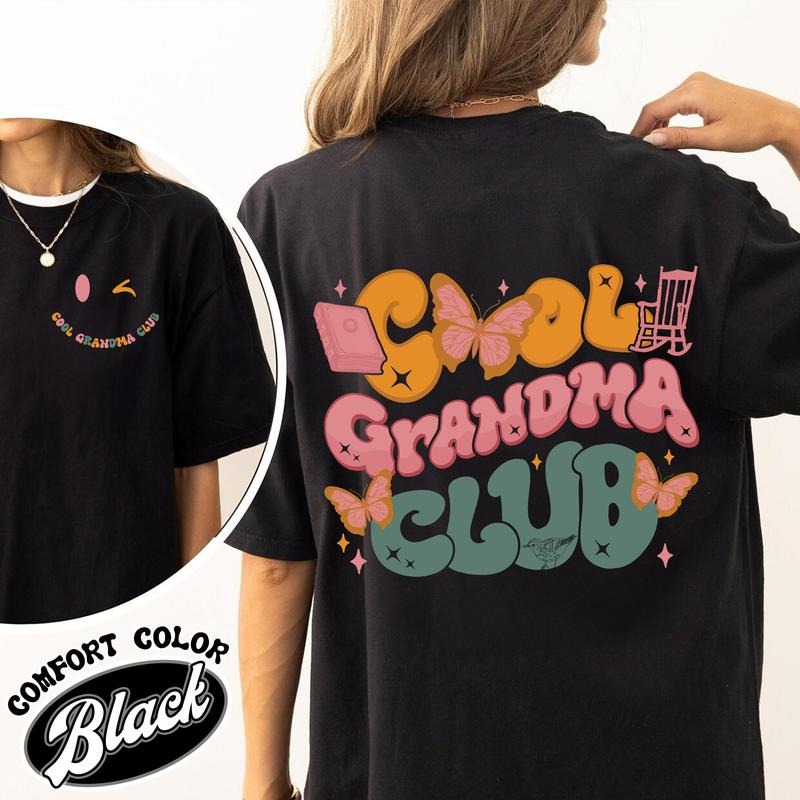 Cool Grandma Club Comfort Color Shirt, In My Cool Grandma Era, Cool Grandma Club Shirt, Cool Grandmas Club Shirt, Cool...