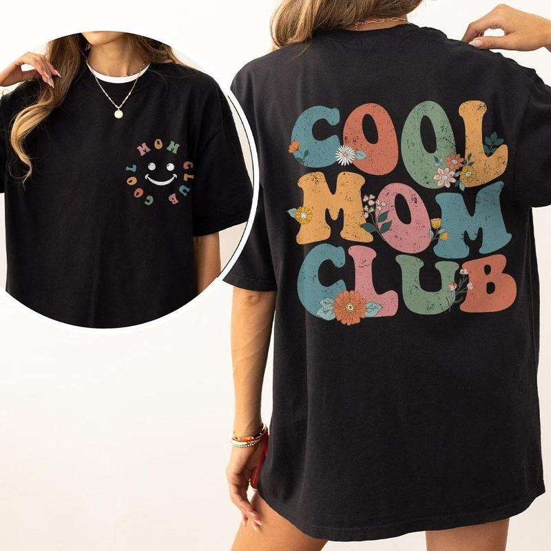 Cool Mom Club Comfort Shirt, Mom Club Tee, Retro Mom Shirts, Mama T-Shirt, New Mom Gifts, Mom Birthday Gifts, Gifts For...