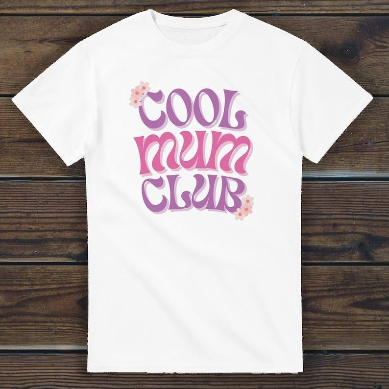 Cool Mum Club T-shirt | Perfect Gift for Moms Hoodie, Sweatshirt | HypeDripTees.com