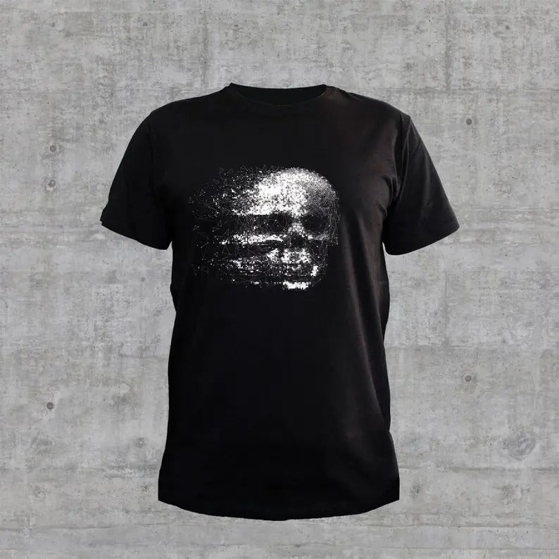 Cool Skull shirt, Unisex halloween Skull shirt, horror tshirt Made in USA Hoodie, Sweatshirt | HypeDripTees.com