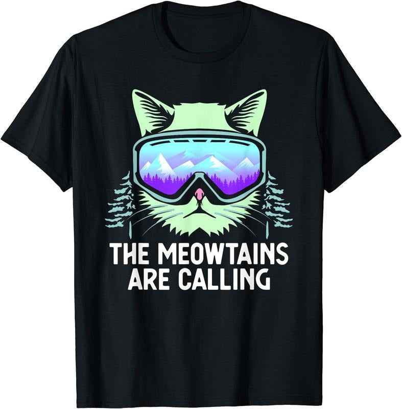 Cool Snowboard For Men Women Lover Mountain Skier T-Shirt | Unisex cotton tee Gifts, Crewneck Hoodie, Sweatshirt
