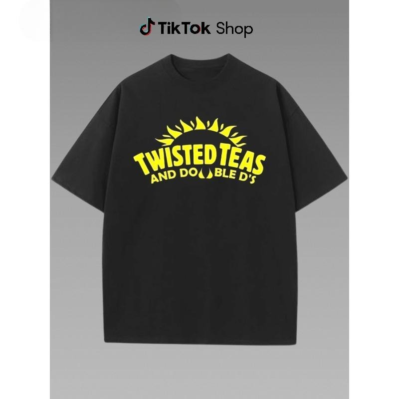 Cool Twisted Teas And Double T-Shirt  1 Pcs 180g Heavy Cotton T Shirt Hoodie, Sweatshirt | HypeDripTees.com