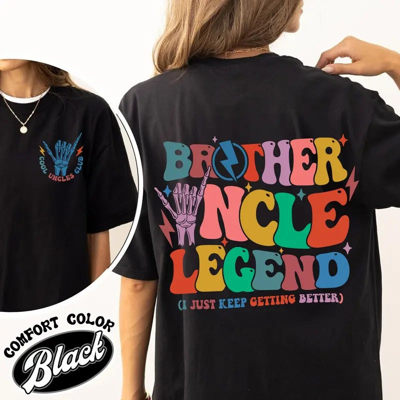 Cool Uncles Club Comfort Color Shirt, Cool Uncle Club Tshirt, Cool Uncles Club Shirt, Cool Uncle Shirt For New Uncle,...