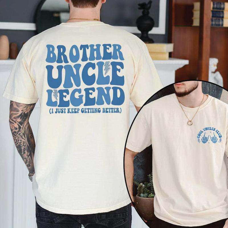 Cool Uncles Club Sweatshirt, Uncle Sweatshirt, New Uncle Sweatshirt, Uncle To Be Shirt, Big Brother Shirt, Little Brother...