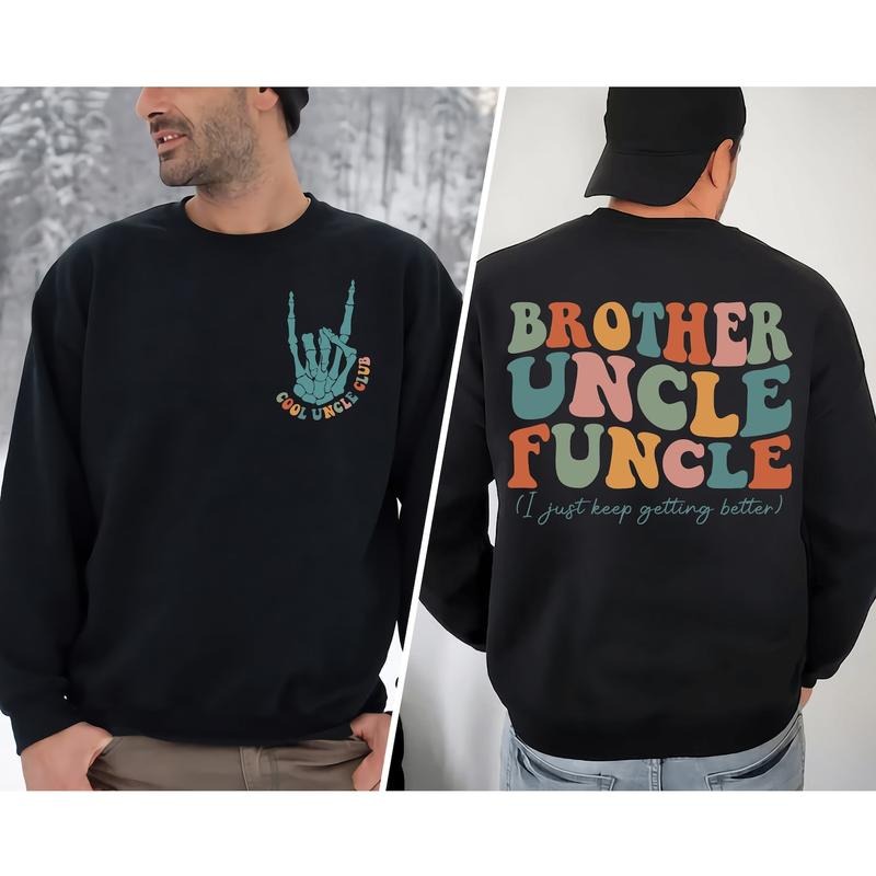 Cool Uncles Club Sweatshirt, Uncle To Be Shirt, Uncle Sweatshirt, New Uncle Sweater, Uncle Shirt, Funcle Shirt, Brother...