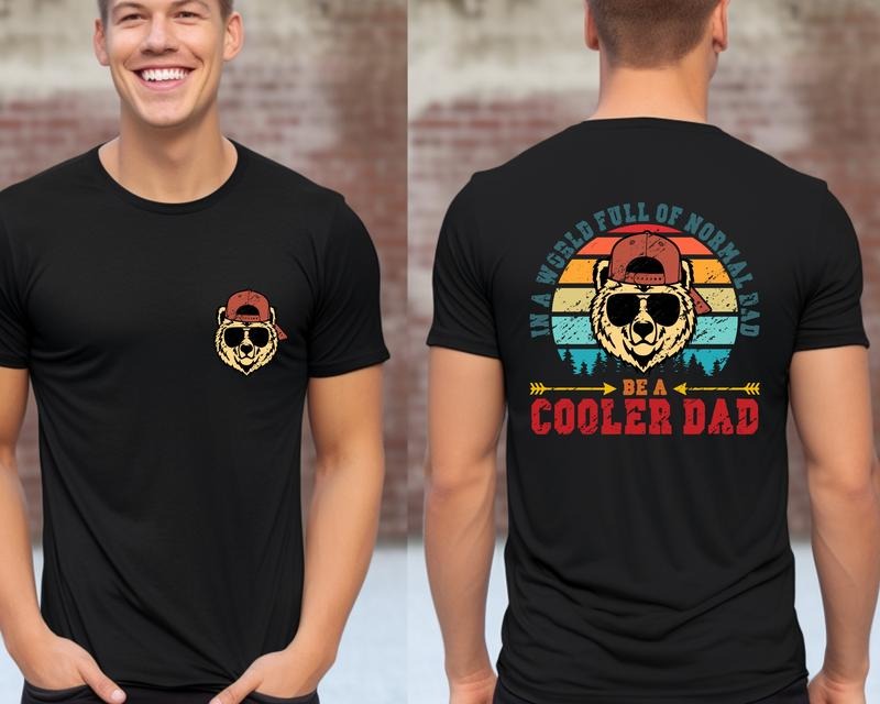 Cooler Dad Shirt Funny Dad T Shirt Hoodie Sweater Dad Birthday Giftfathers Day Giftgift For Husbandcool Dad Sweatshirt...