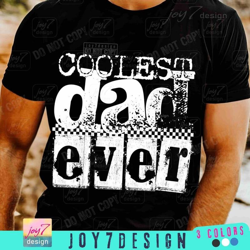 Coolest Dad Ever Retro Fathers Day Shirt, Retro Checker Dad shirt, Retro Dad funny shirt, Trendy Dad Hoodie, Sweatshirt