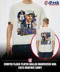 Cooper Flagg player Dallas Mavericks NBA 2025 graphic shirt