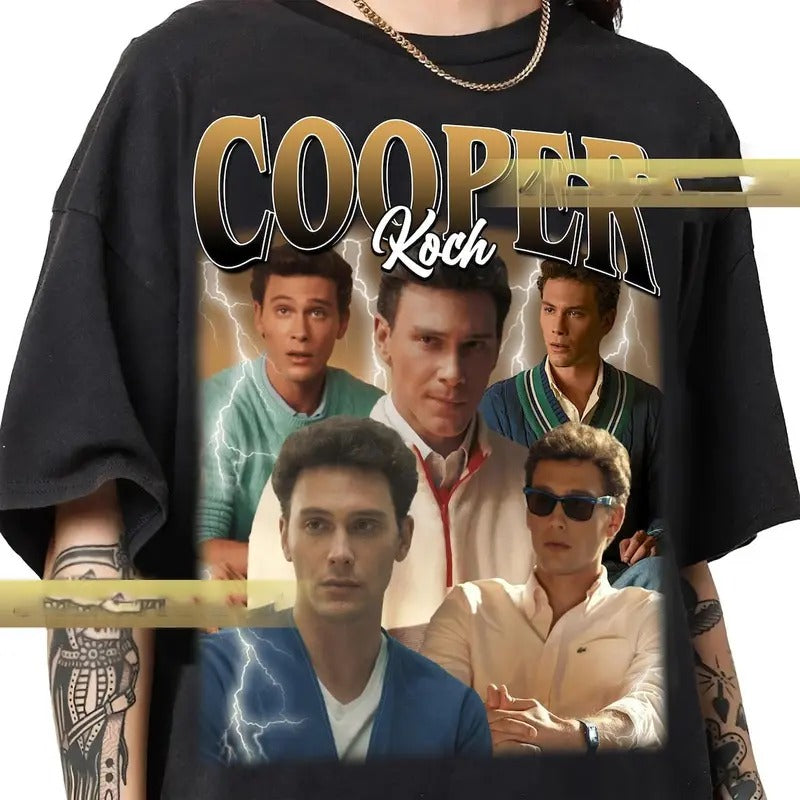 Cooper Koch retro vintage 90s style raptee shirt Menswear Streetwear Crewneck Hoodie, Sweatshirt | HypeDripTees.com