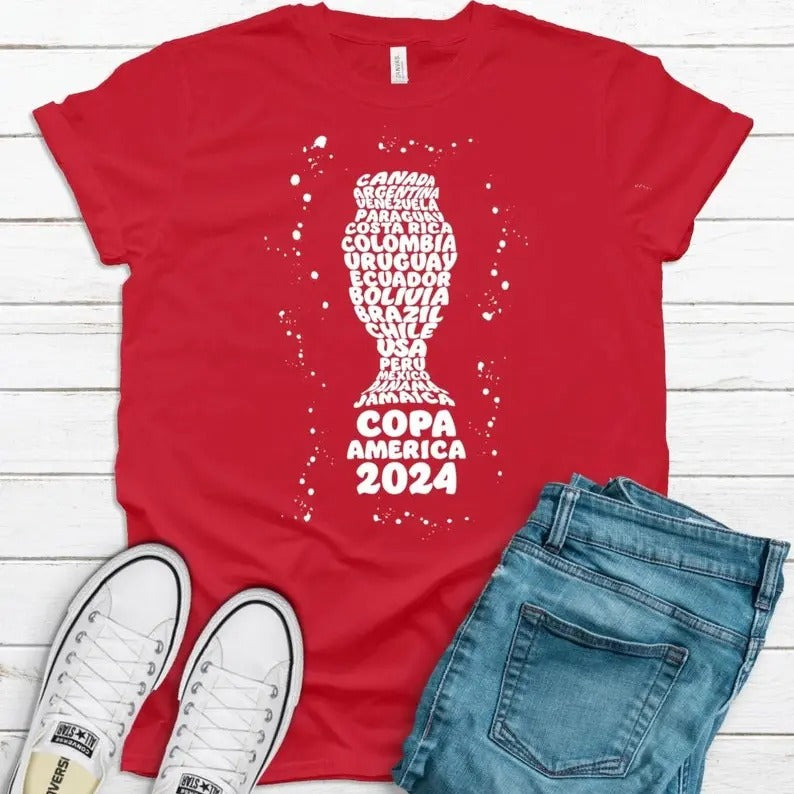 Copa America 2024 T Shirt Hoodie Sweater Sweatshirt | HypeDripTees.com