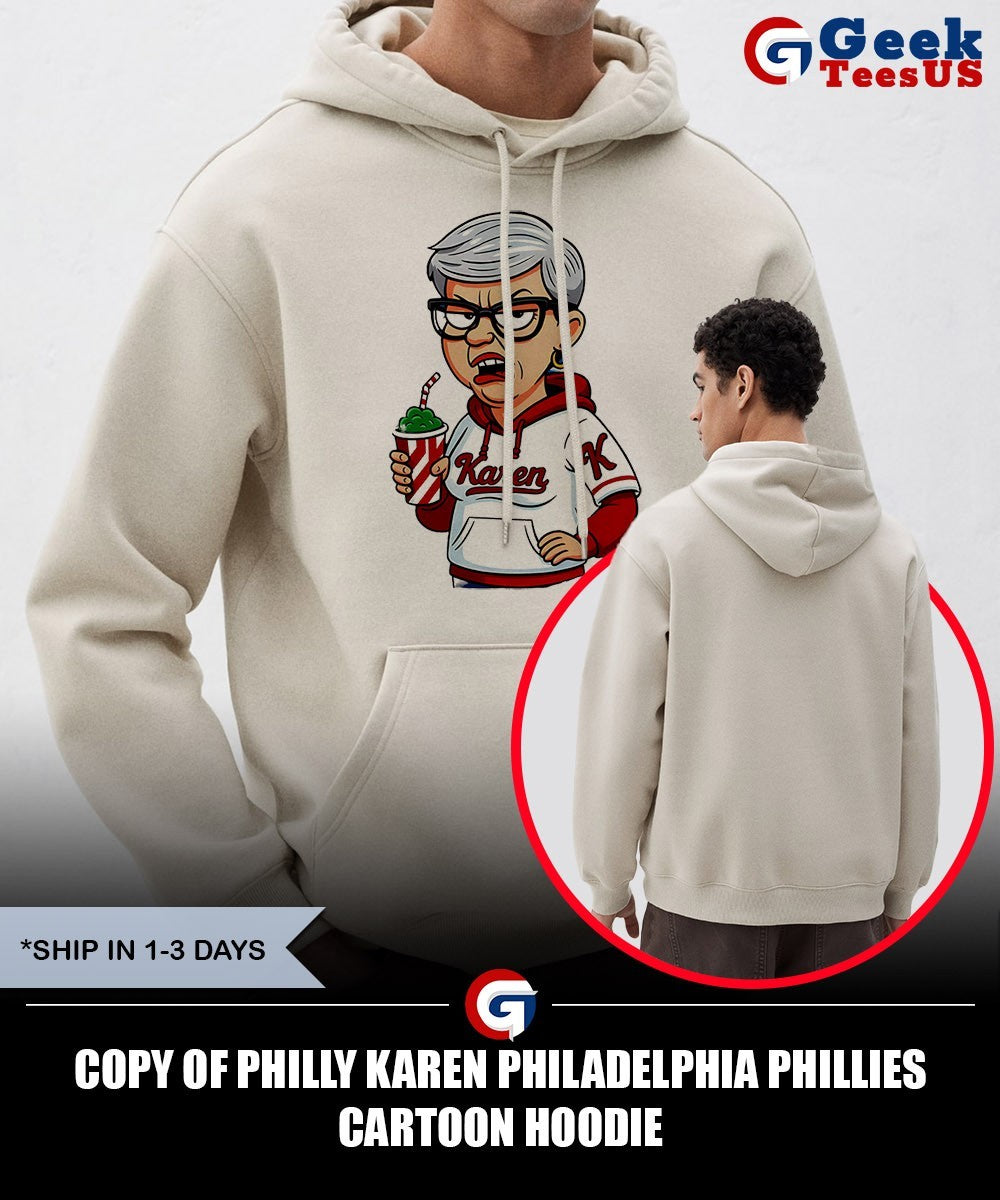 Copy of Philly Karen Philadelphia Phillies cartoon shirt