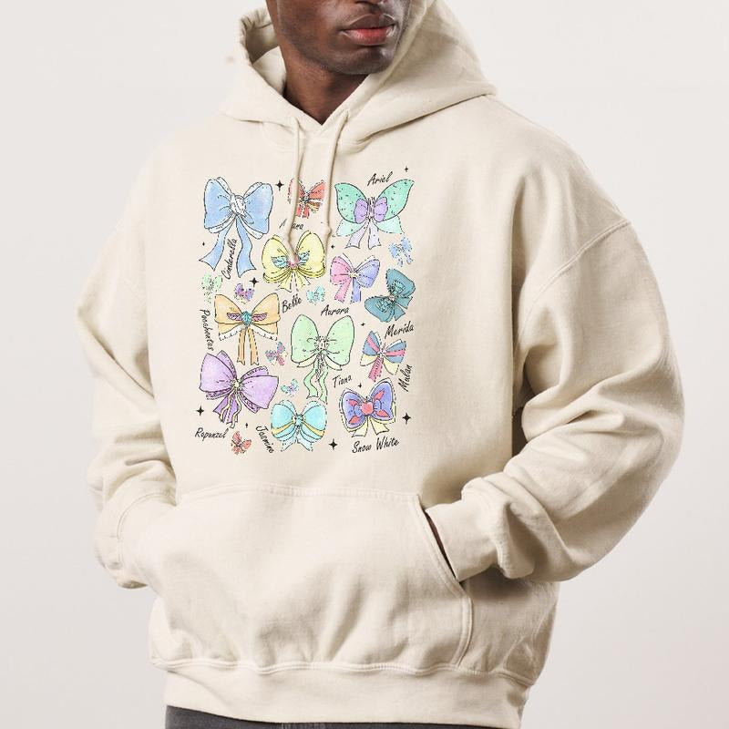 Coquette Bows Shirt, Magic Kingdom Girl Trip 2025, Bow Gift Hoodie, Sweatshirt | HypeDripTees.com