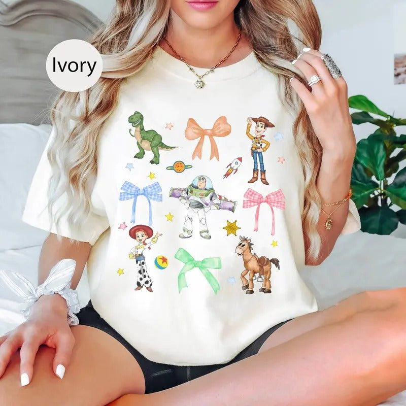 Coquette Bows Toy Shirt Hoodie, Sweatshirt | HypeDripTees.com