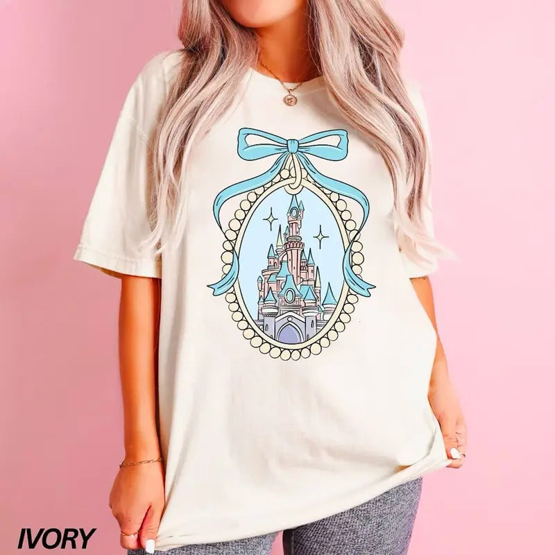 Coquette Castle Shirt, Princess Castle Sweatshirt, Girly Coquette Shirt, Girls Trip Sweatshirt Hoodie | HypeDripTees.com
