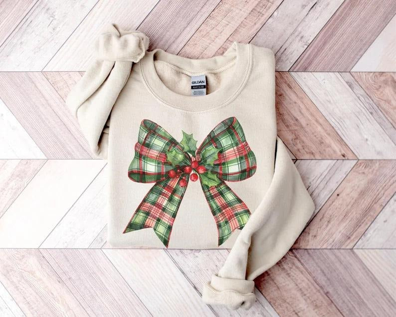 Coquette Bow Cute Winter Party Shirt Retro T-Shirts, Hoodie, Sweatshirt