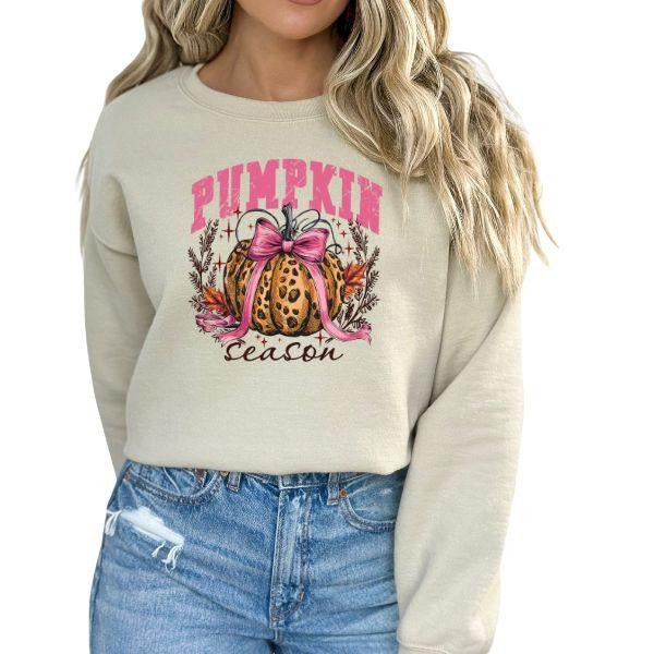 Coquette Pumpkin Season Feminine Fall Delicate Halloween Edgy Long Sleeve Sizing Perfect Autumn Statement Cozy & Seasonal & Comfortable Fall Spooky Season T-Shirts, Hoodie, Sweatshirt