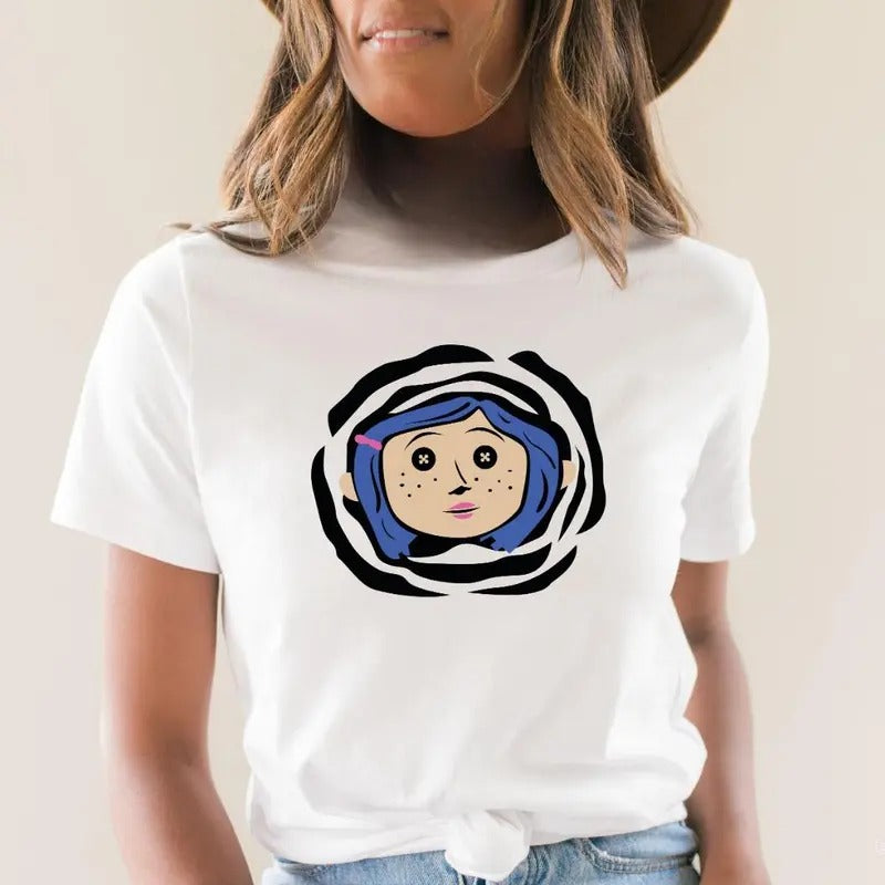 Coraline Crewneck Coraline and Wybie Tee, other mother Coraline T-Shirt, wybie, other world sweatshirt, Best For Coraline...