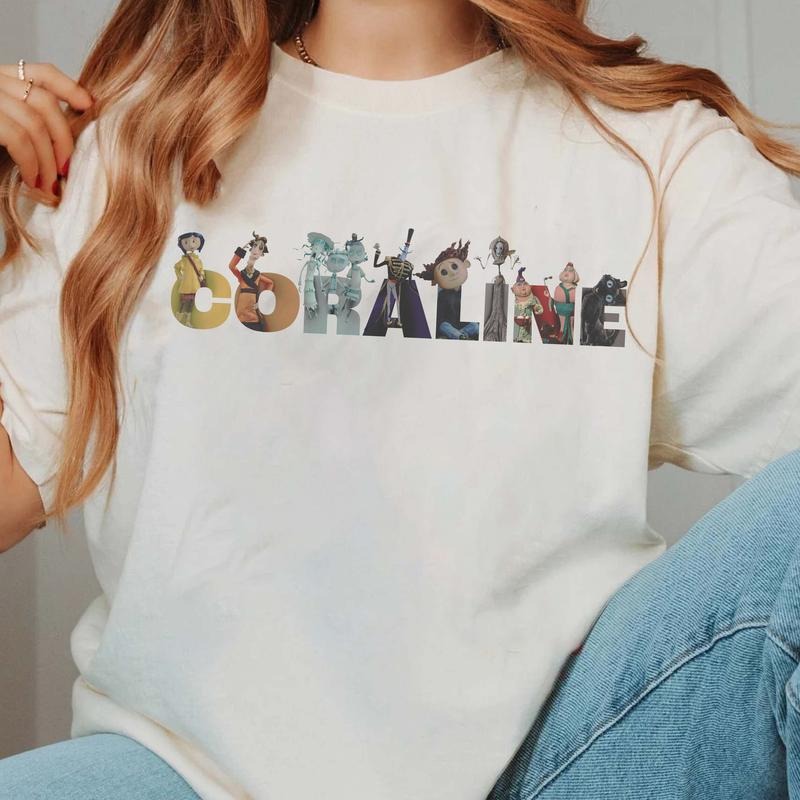 Coraline Movies T-shirt, Sweatshirt, Hoodie | HypeDripTees.com