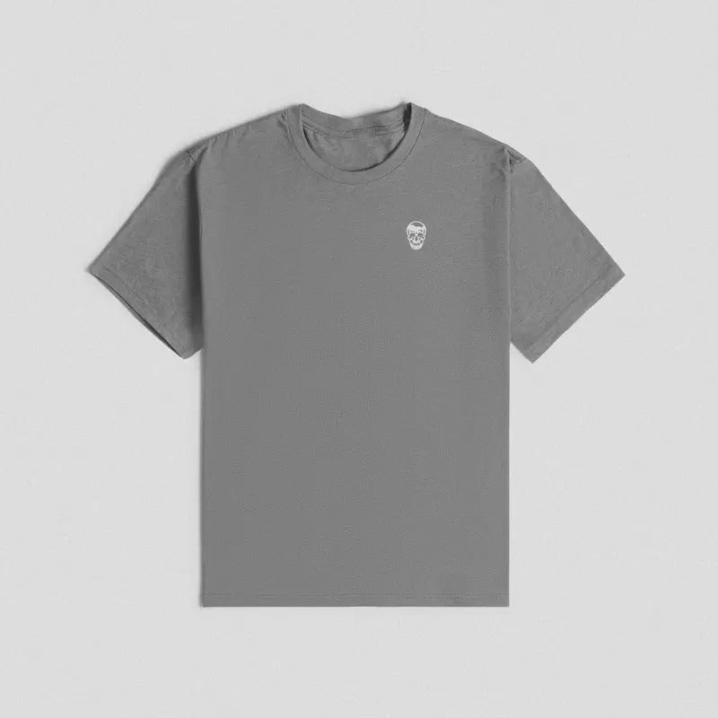Core Skull Shirt - Gray Hoodie, Sweatshirt | HypeDripTees.com
