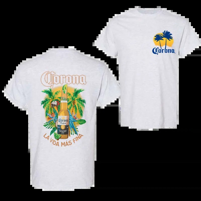 Corona Extra La Vida Mas Fina Bottle T-shirt, Fashion For All Tastes, Gildan Unisex Tee Hoodie, Sweatshirt | HypeDripTees.com