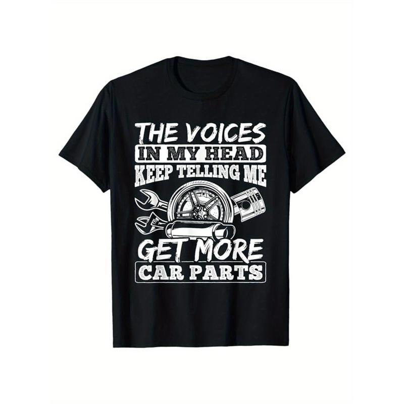 Cotton T-Shirt - Car and Mechanic Enthusiast Heat Transfer Printing for Men Made in USA Hoodie, Sweatshirt | HypeDripTees.com