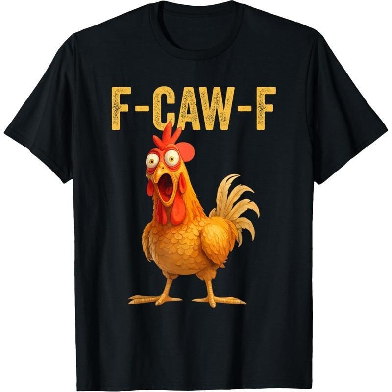Cotton Unisex Funny F-Caw-F Chicken shirts, FCAWF Chicken T-Shirt Hoodie, Sweatshirt | HypeDripTees.com