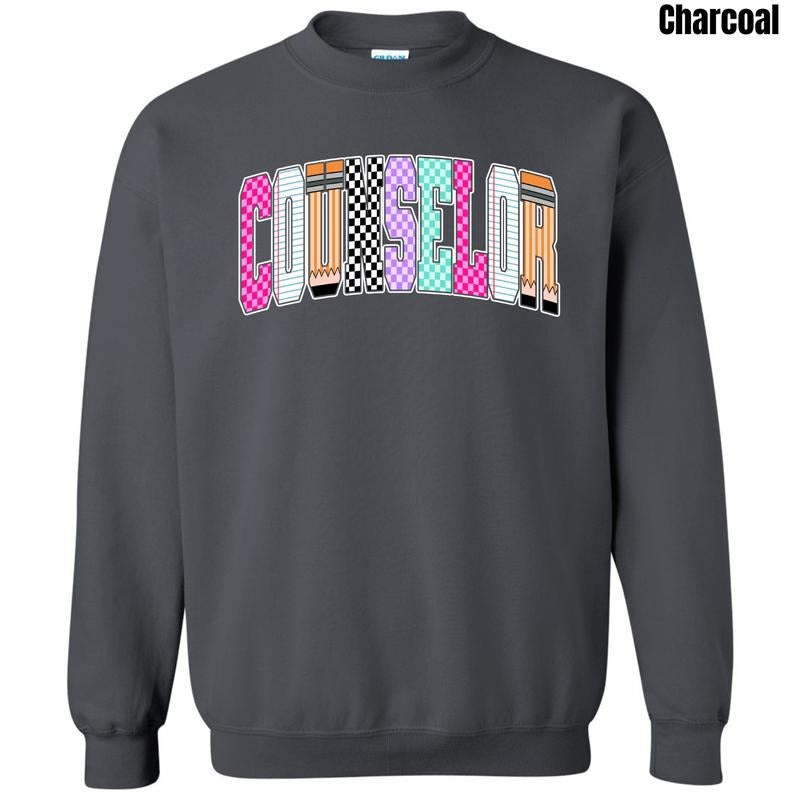 Counselor Multi Checker Sweatshirt 'NLB' T-Shirts, Hoodie | HypeDripTees.com