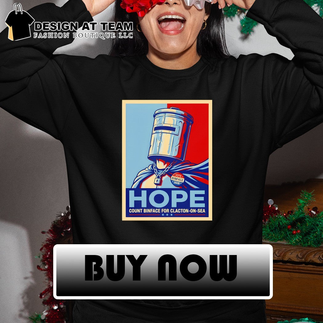 Count Binface Hope Count Binface for Clacton-on-sea shirt