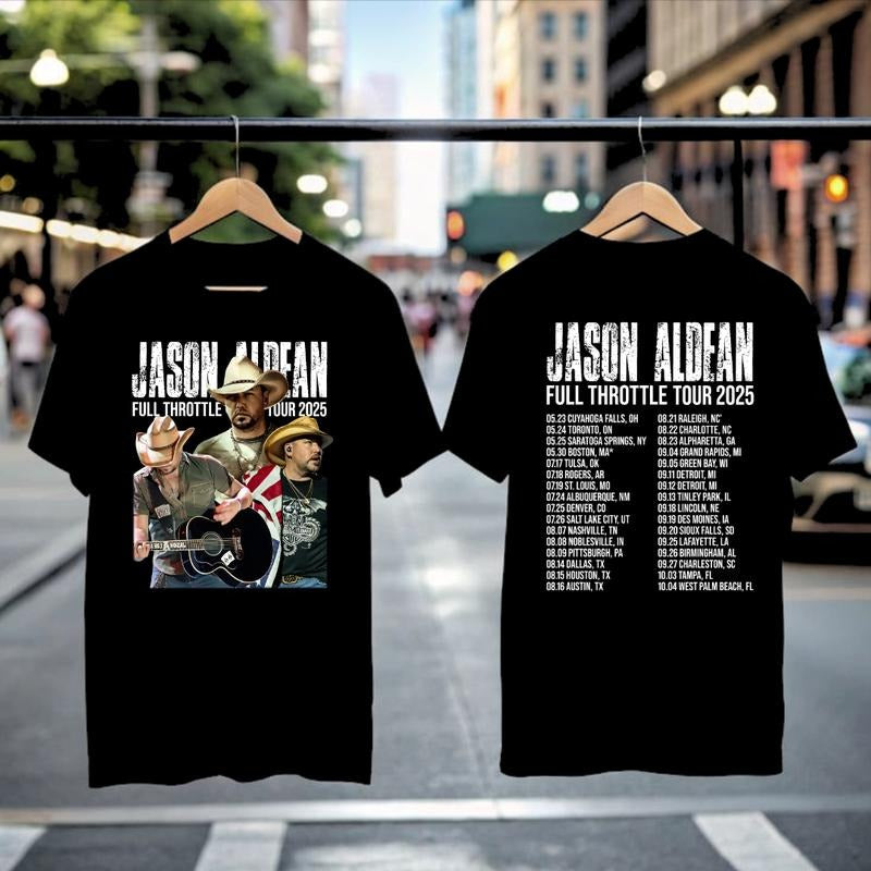 Country Music Jasonn Tour 2025 Shirt Gift Fans Tee Hoodie, Sweatshirt | HypeDripTees.com