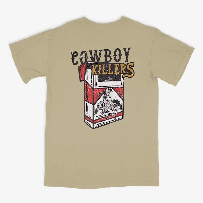 Cowboy Killer Rodeo 90s T-Shirt marlb0r0 shirt , Vintage 2000s Graphic Western Shirt, Retro Cowboy marlboro Tee, Rodeo...