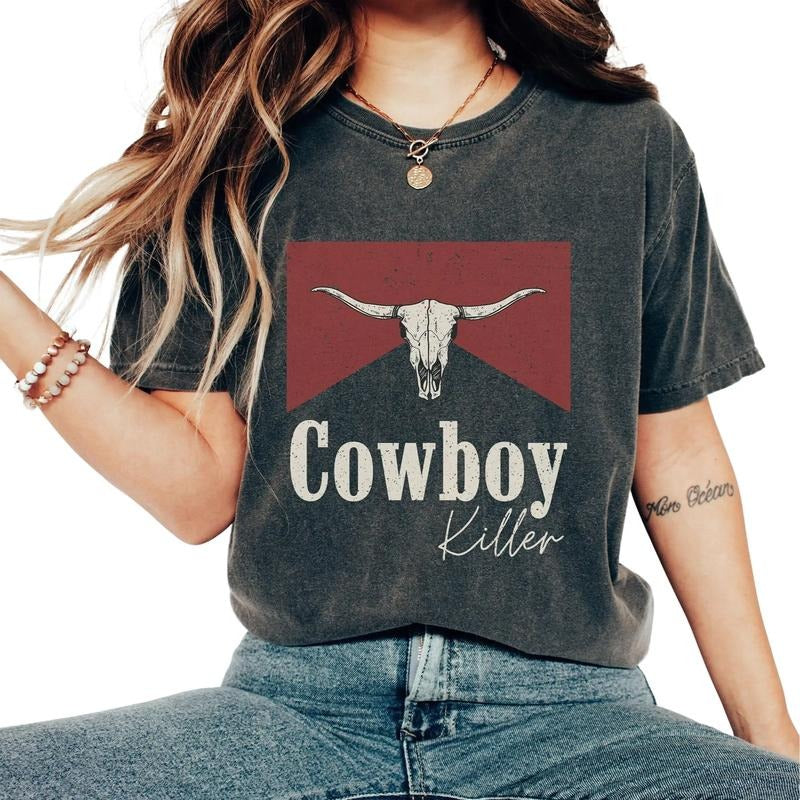 Cowboy Killers Shirt, Rodeo Shirt, Western Graphic Tee Hoodie, Sweatshirt | HypeDripTees.com