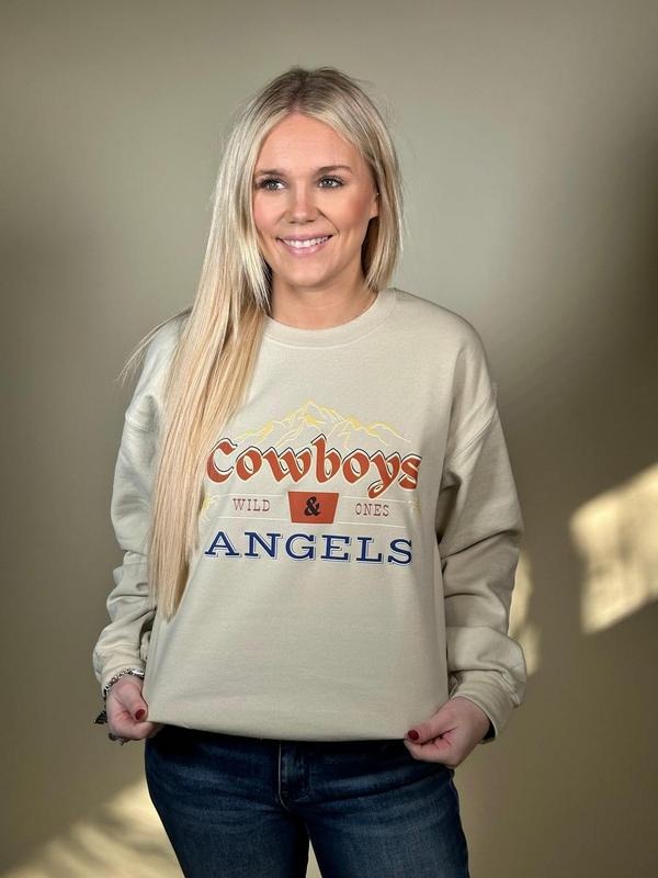 Cowboys and Angels Sweatshirt T-Shirts, Hoodie | HypeDripTees.com