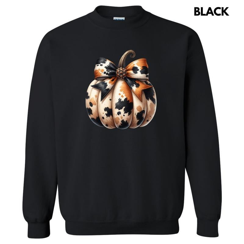 Cowhide Pumpkin Sweatshirt 'NLB' T-Shirts, Hoodie | HypeDripTees.com