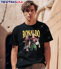 Cr7 Signature Hard Work Beats Talent Cristiano Ronaldo Portugal T-Shirt