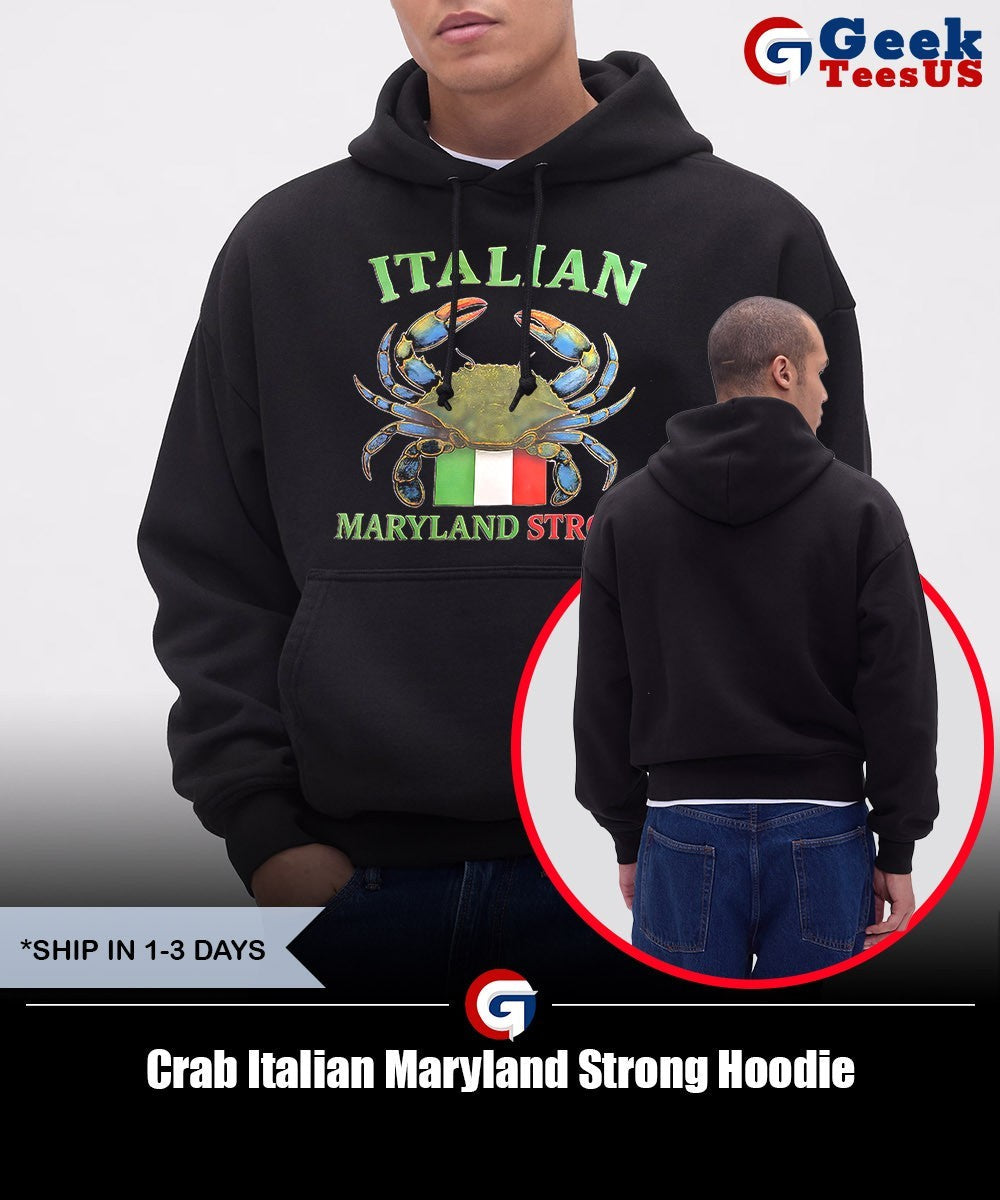Crab Italian Maryland Strong shirt