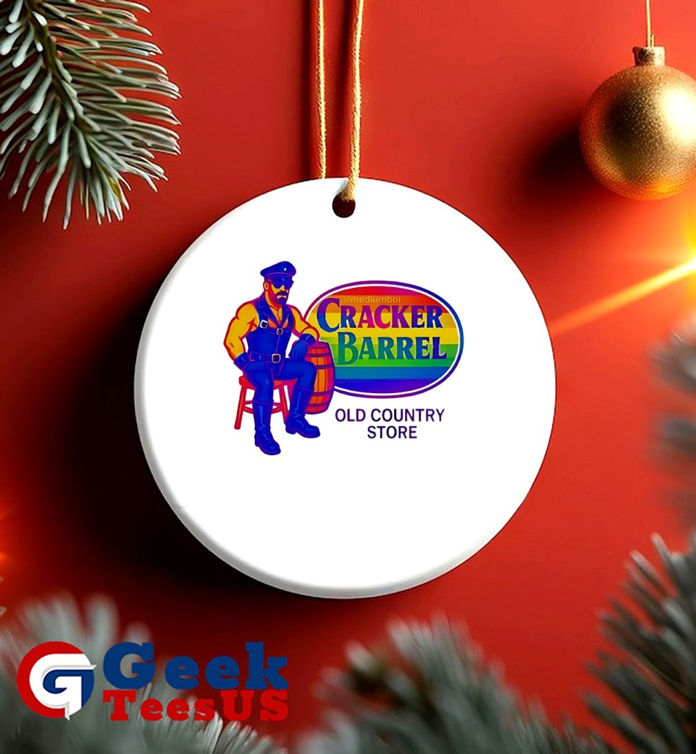 Cracker Barrel Pride logo shirt