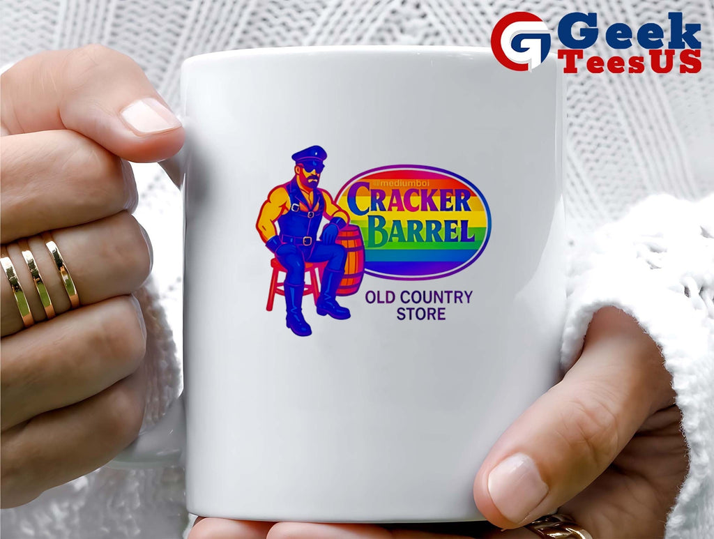Cracker Barrel Pride logo shirt