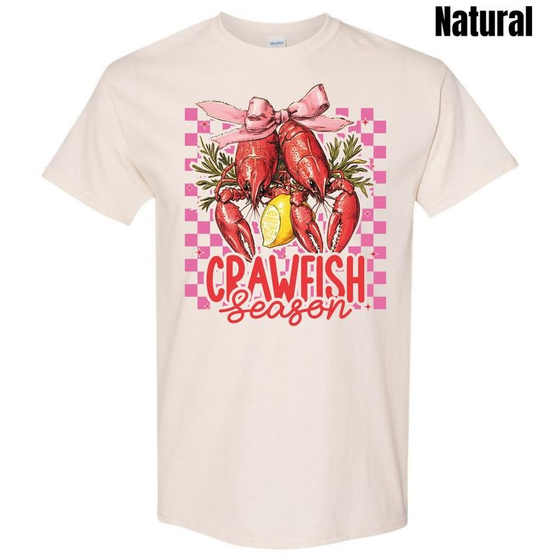 Crawfish Season Coquette Gildan Short Sleeve T-Shirt 'NLB' Hoodie, Sweatshirt | HypeDripTees.com