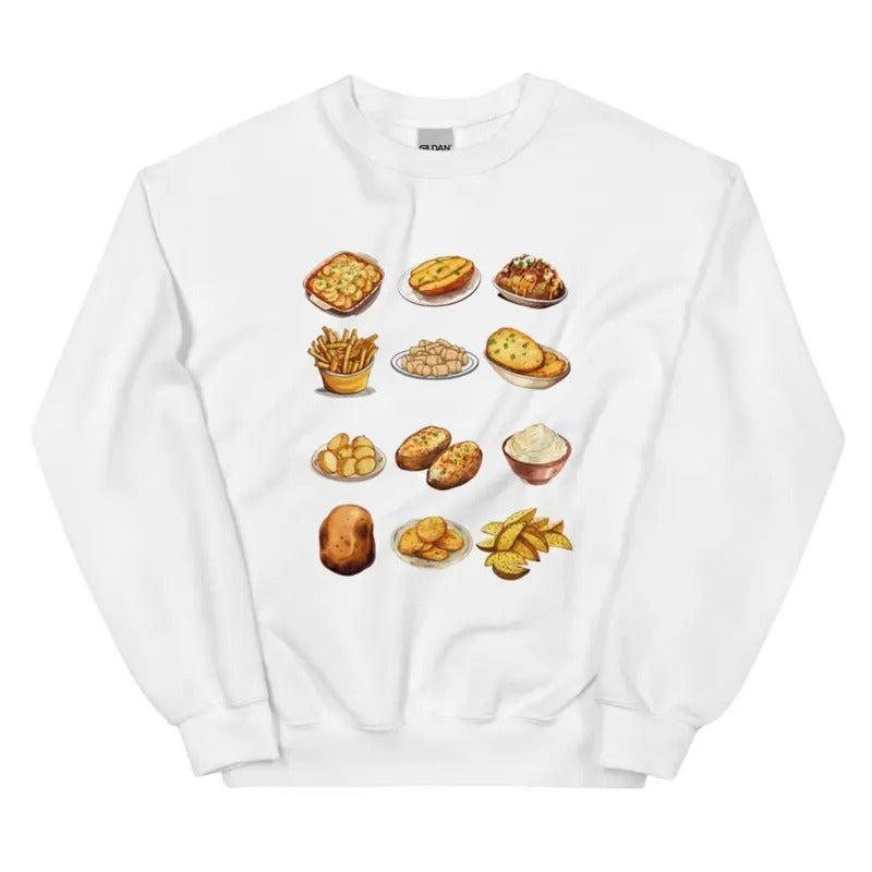Crazy For Potatoes Unisex T-Shirt, Sweatshirt, Hoodie, Trending 2024 | HypeDripTees.com