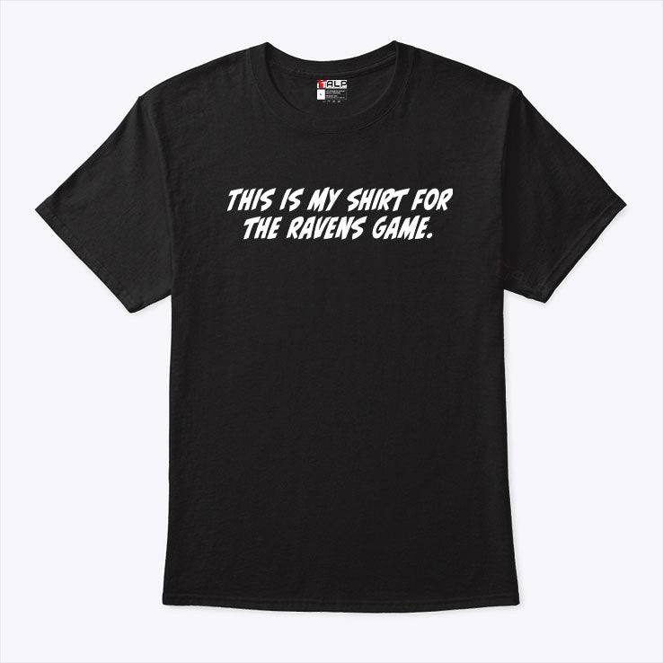 Creed Humphrey This Is My Shirt For Ravens Game Shirt