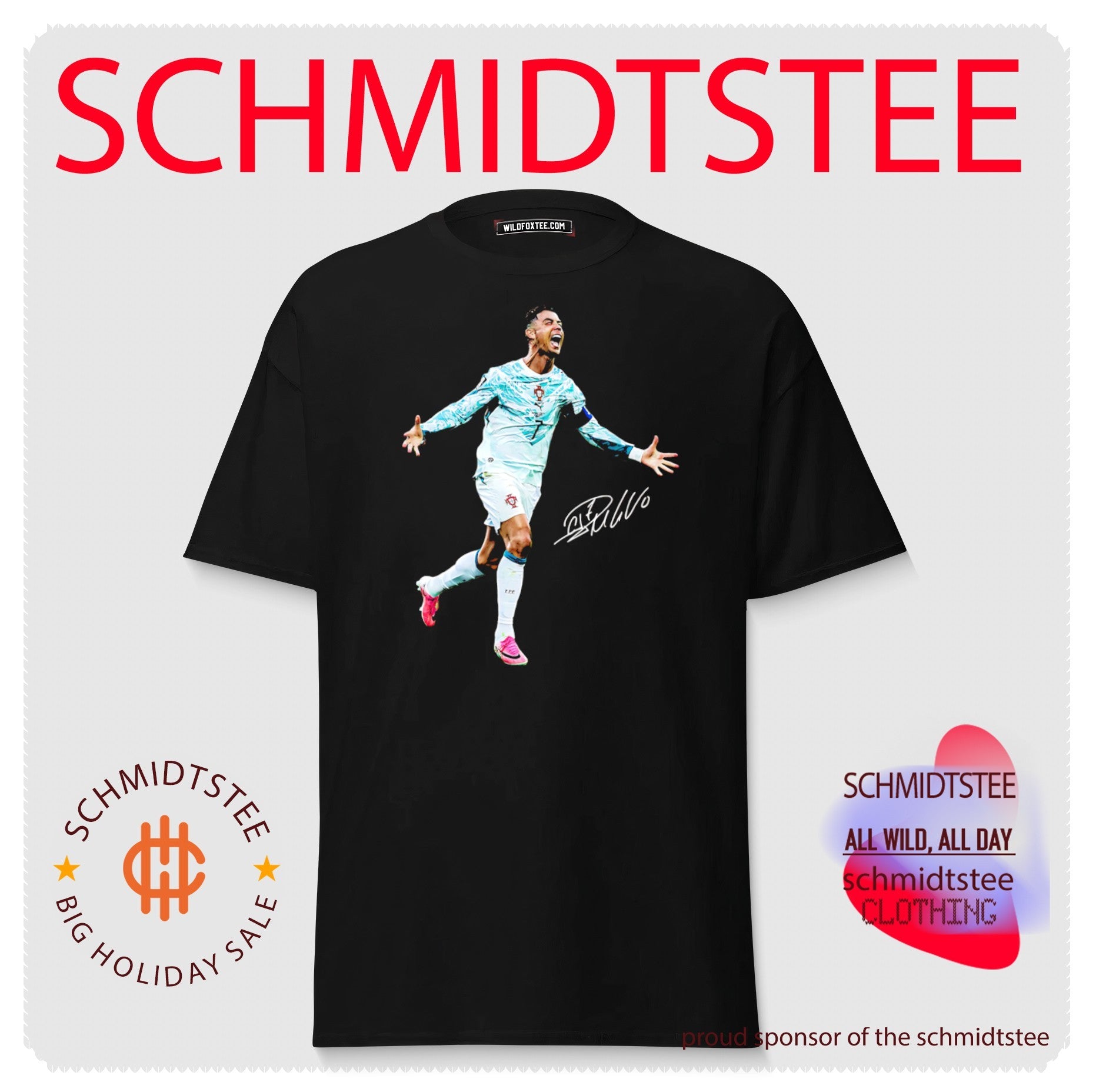 Cristiano Ronaldo Portugal National Team Knockout CR7 shirt