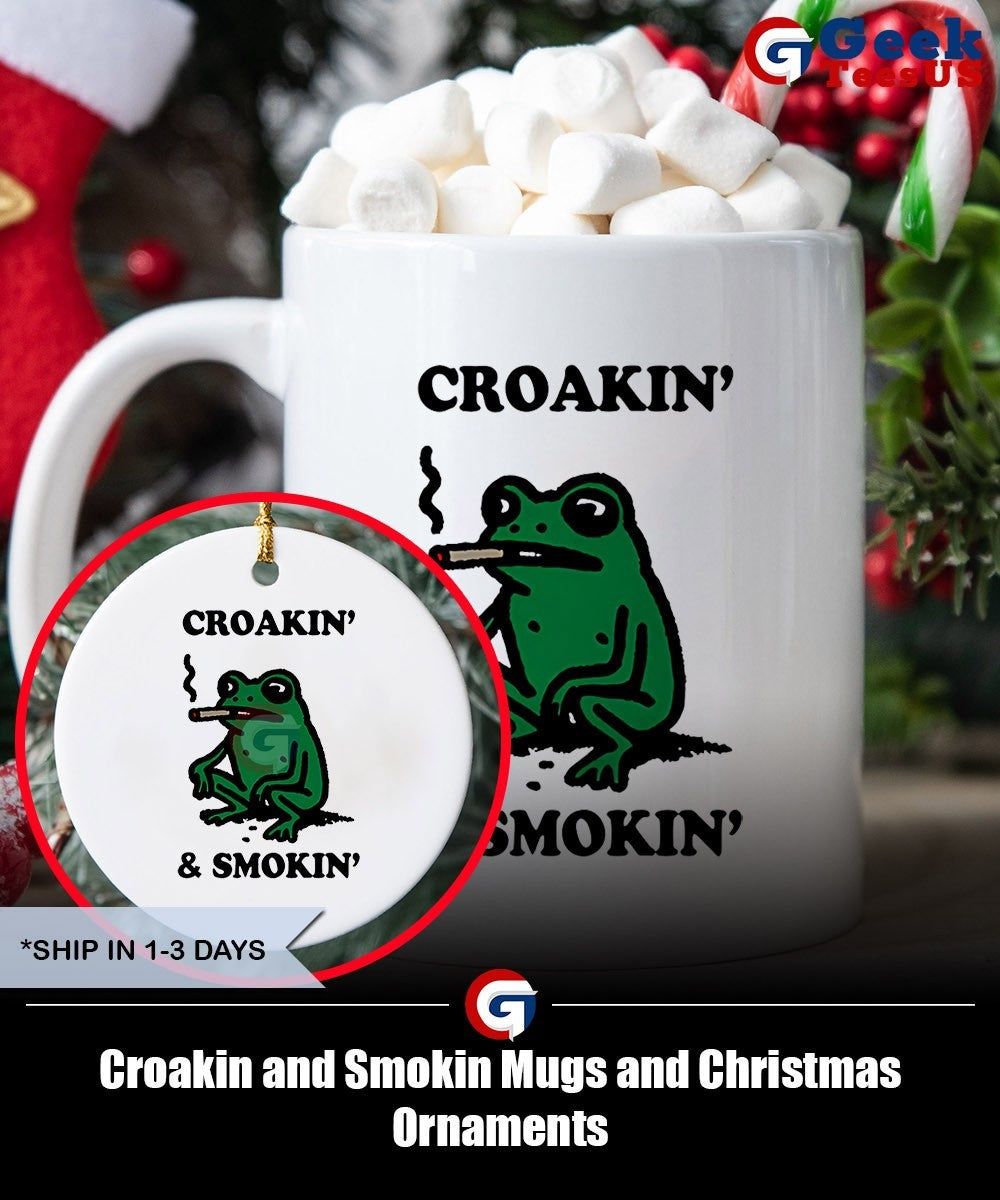 Croakin and Smokin shirt